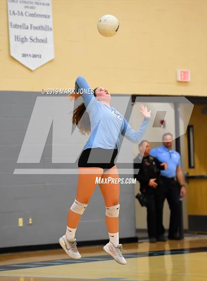 Thumbnail 2 in Estrella Foothills vs Catalina Foothills (AIA 4A Round 1 Playoff)  photogallery.