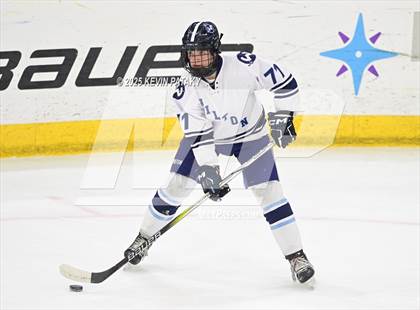 Thumbnail 2 in Joel Barlow/Weston/Abbott Tech vs. Wilton (CIAC DIII Semifinal) photogallery.