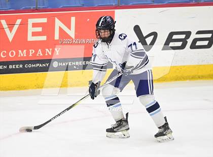Thumbnail 2 in Joel Barlow/Weston/Abbott Tech vs. Wilton (CIAC DIII Semifinal) photogallery.