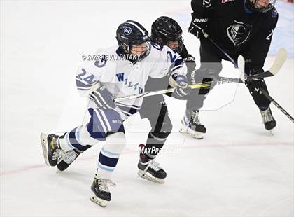 Thumbnail 2 in Joel Barlow/Weston/Abbott Tech vs. Wilton (CIAC DIII Semifinal) photogallery.