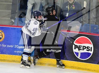 Thumbnail 1 in Joel Barlow/Weston/Abbott Tech vs. Wilton (CIAC DIII Semifinal) photogallery.