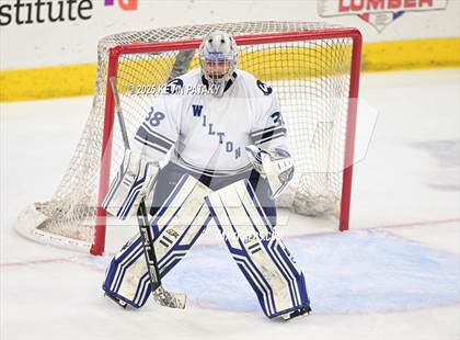Thumbnail 3 in Joel Barlow/Weston/Abbott Tech vs. Wilton (CIAC DIII Semifinal) photogallery.