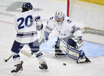 Thumbnail 1 in Joel Barlow/Weston/Abbott Tech vs. Wilton (CIAC DIII Semifinal) photogallery.