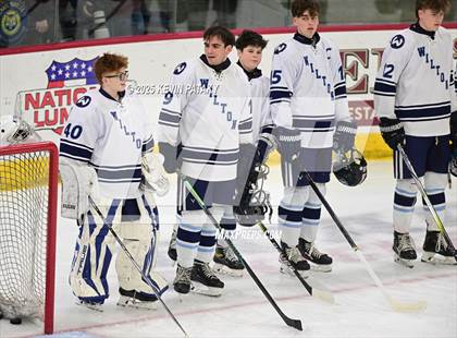 Thumbnail 1 in Joel Barlow/Weston/Abbott Tech vs. Wilton (CIAC DIII Semifinal) photogallery.