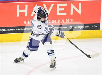 Thumbnail 3 in Joel Barlow/Weston/Abbott Tech vs. Wilton (CIAC DIII Semifinal) photogallery.