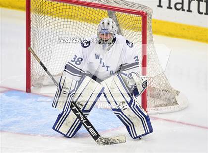 Thumbnail 2 in Joel Barlow/Weston/Abbott Tech vs. Wilton (CIAC DIII Semifinal) photogallery.