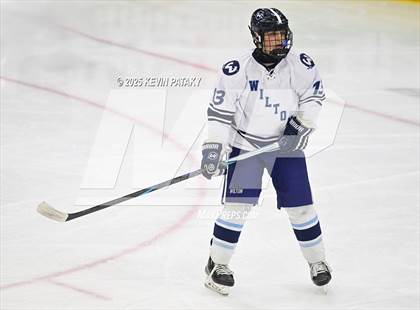 Thumbnail 1 in Joel Barlow/Weston/Abbott Tech vs. Wilton (CIAC DIII Semifinal) photogallery.