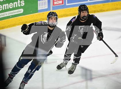 Thumbnail 1 in Joel Barlow/Weston/Abbott Tech vs. Wilton (CIAC DIII Semifinal) photogallery.
