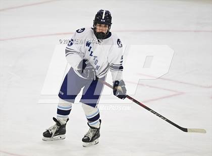 Thumbnail 1 in Joel Barlow/Weston/Abbott Tech vs. Wilton (CIAC DIII Semifinal) photogallery.