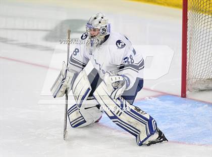 Thumbnail 1 in Joel Barlow/Weston/Abbott Tech vs. Wilton (CIAC DIII Semifinal) photogallery.