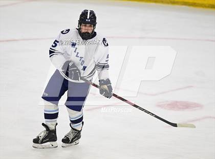 Thumbnail 1 in Joel Barlow/Weston/Abbott Tech vs. Wilton (CIAC DIII Semifinal) photogallery.
