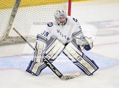 Thumbnail 1 in Joel Barlow/Weston/Abbott Tech vs. Wilton (CIAC DIII Semifinal) photogallery.