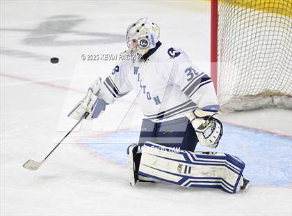 Thumbnail 3 in Joel Barlow/Weston/Abbott Tech vs. Wilton (CIAC DIII Semifinal) photogallery.