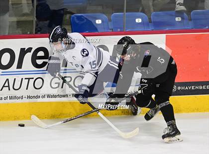 Thumbnail 2 in Joel Barlow/Weston/Abbott Tech vs. Wilton (CIAC DIII Semifinal) photogallery.