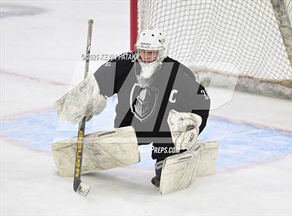 Thumbnail 1 in Joel Barlow/Weston/Abbott Tech vs. Wilton (CIAC DIII Semifinal) photogallery.