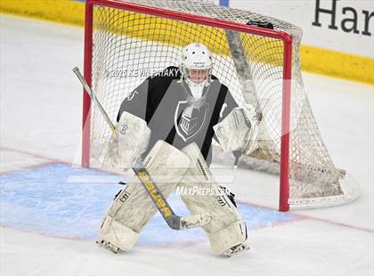 Thumbnail 2 in Joel Barlow/Weston/Abbott Tech vs. Wilton (CIAC DIII Semifinal) photogallery.