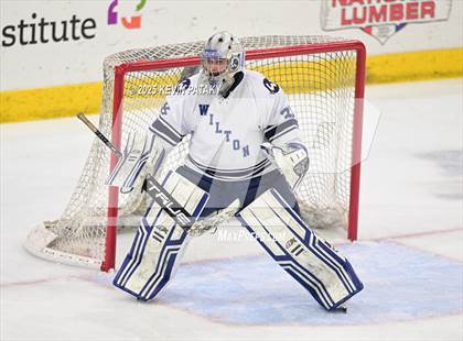 Thumbnail 1 in Joel Barlow/Weston/Abbott Tech vs. Wilton (CIAC DIII Semifinal) photogallery.