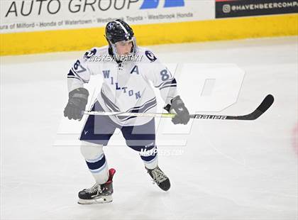 Thumbnail 3 in Joel Barlow/Weston/Abbott Tech vs. Wilton (CIAC DIII Semifinal) photogallery.