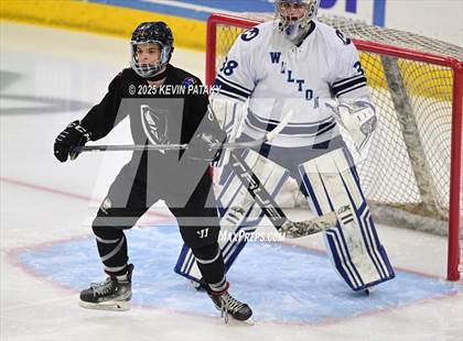 Thumbnail 3 in Joel Barlow/Weston/Abbott Tech vs. Wilton (CIAC DIII Semifinal) photogallery.