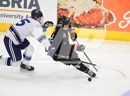 Thumbnail 2 in Joel Barlow/Weston/Abbott Tech vs. Wilton (CIAC DIII Semifinal) photogallery.