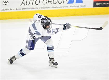 Thumbnail 1 in Joel Barlow/Weston/Abbott Tech vs. Wilton (CIAC DIII Semifinal) photogallery.