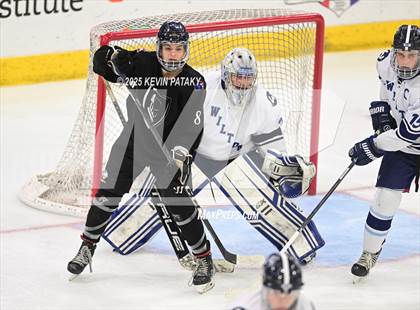 Thumbnail 3 in Joel Barlow/Weston/Abbott Tech vs. Wilton (CIAC DIII Semifinal) photogallery.