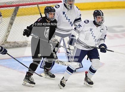 Thumbnail 2 in Joel Barlow/Weston/Abbott Tech vs. Wilton (CIAC DIII Semifinal) photogallery.