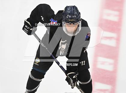 Thumbnail 1 in Joel Barlow/Weston/Abbott Tech vs. Wilton (CIAC DIII Semifinal) photogallery.