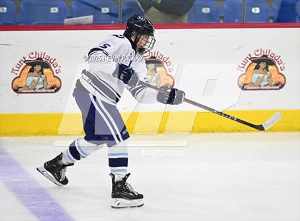 Thumbnail 3 in Joel Barlow/Weston/Abbott Tech vs. Wilton (CIAC DIII Semifinal) photogallery.