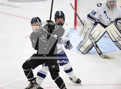 Thumbnail 2 in Joel Barlow/Weston/Abbott Tech vs. Wilton (CIAC DIII Semifinal) photogallery.