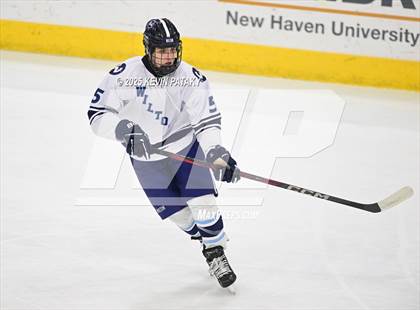Thumbnail 3 in Joel Barlow/Weston/Abbott Tech vs. Wilton (CIAC DIII Semifinal) photogallery.