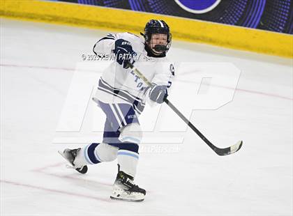 Thumbnail 3 in Joel Barlow/Weston/Abbott Tech vs. Wilton (CIAC DIII Semifinal) photogallery.