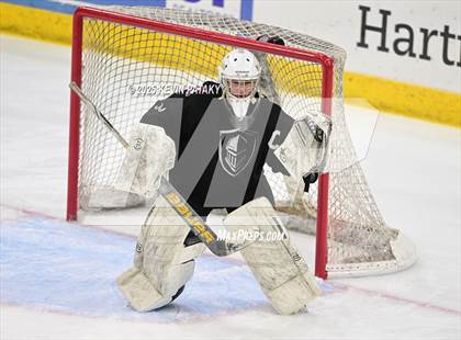 Thumbnail 1 in Joel Barlow/Weston/Abbott Tech vs. Wilton (CIAC DIII Semifinal) photogallery.