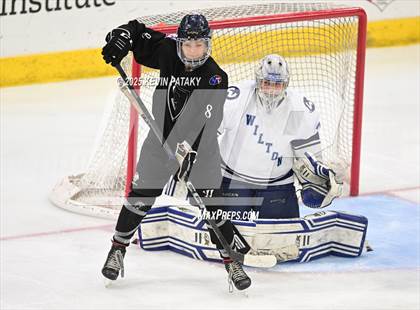 Thumbnail 1 in Joel Barlow/Weston/Abbott Tech vs. Wilton (CIAC DIII Semifinal) photogallery.