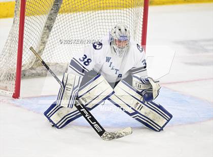 Thumbnail 2 in Joel Barlow/Weston/Abbott Tech vs. Wilton (CIAC DIII Semifinal) photogallery.