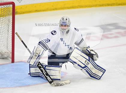 Thumbnail 1 in Joel Barlow/Weston/Abbott Tech vs. Wilton (CIAC DIII Semifinal) photogallery.