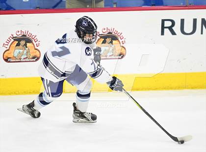 Thumbnail 1 in Joel Barlow/Weston/Abbott Tech vs. Wilton (CIAC DIII Semifinal) photogallery.