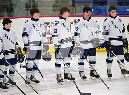 Thumbnail 1 in Joel Barlow/Weston/Abbott Tech vs. Wilton (CIAC DIII Semifinal) photogallery.
