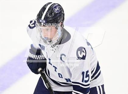 Thumbnail 2 in Joel Barlow/Weston/Abbott Tech vs. Wilton (CIAC DIII Semifinal) photogallery.
