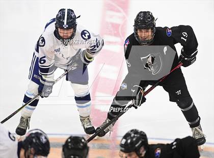 Thumbnail 1 in Joel Barlow/Weston/Abbott Tech vs. Wilton (CIAC DIII Semifinal) photogallery.