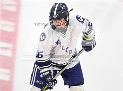 Thumbnail 3 in Joel Barlow/Weston/Abbott Tech vs. Wilton (CIAC DIII Semifinal) photogallery.