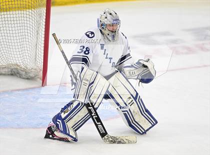 Thumbnail 3 in Joel Barlow/Weston/Abbott Tech vs. Wilton (CIAC DIII Semifinal) photogallery.
