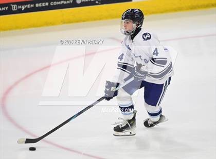 Thumbnail 2 in Joel Barlow/Weston/Abbott Tech vs. Wilton (CIAC DIII Semifinal) photogallery.