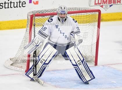 Thumbnail 2 in Joel Barlow/Weston/Abbott Tech vs. Wilton (CIAC DIII Semifinal) photogallery.