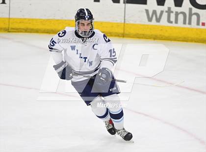 Thumbnail 1 in Joel Barlow/Weston/Abbott Tech vs. Wilton (CIAC DIII Semifinal) photogallery.