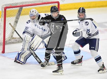 Thumbnail 1 in Joel Barlow/Weston/Abbott Tech vs. Wilton (CIAC DIII Semifinal) photogallery.