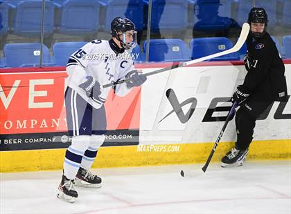 Thumbnail 3 in Joel Barlow/Weston/Abbott Tech vs. Wilton (CIAC DIII Semifinal) photogallery.
