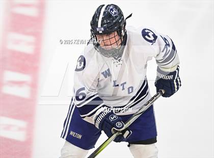 Thumbnail 3 in Joel Barlow/Weston/Abbott Tech vs. Wilton (CIAC DIII Semifinal) photogallery.