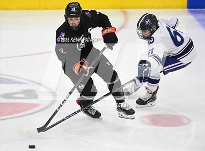 Thumbnail 2 in Joel Barlow/Weston/Abbott Tech vs. Wilton (CIAC DIII Semifinal) photogallery.