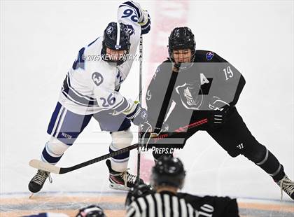 Thumbnail 2 in Joel Barlow/Weston/Abbott Tech vs. Wilton (CIAC DIII Semifinal) photogallery.
